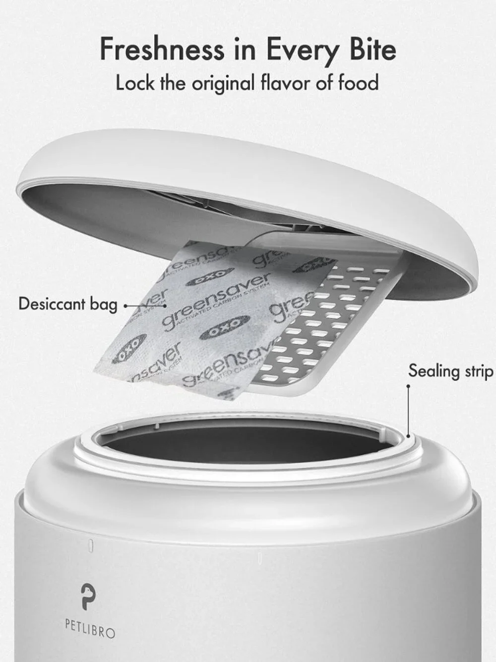 PETLIBRO PLAF103-DT 5L Automatic Pet Feeder with 2 Stainless Bowls, Dual Tray